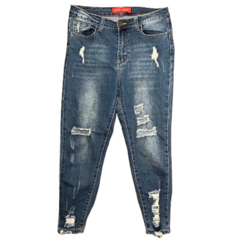GOGO Jeans Distressed Skinny Jeans